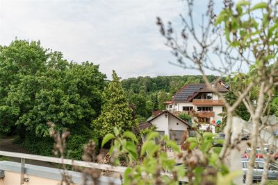 BLICK VON DER TERRASSE!