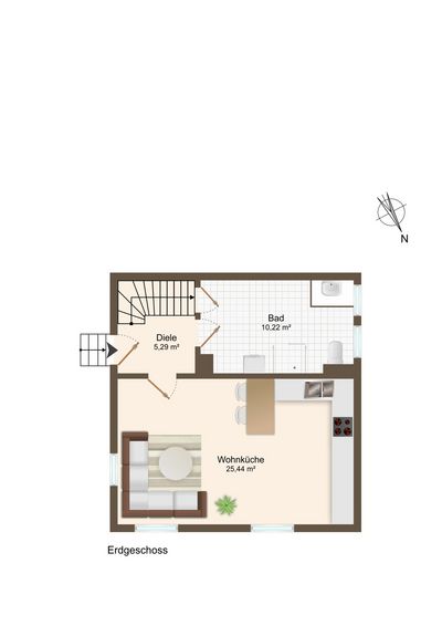 GRUNDRISS ERDGESCHOSS