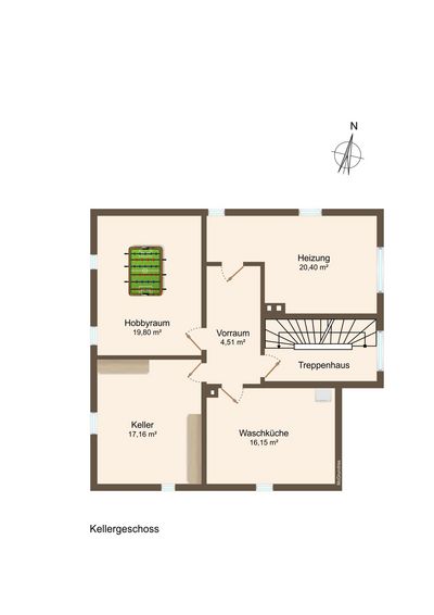 GRUNDRISS KELLERGESCHOSS