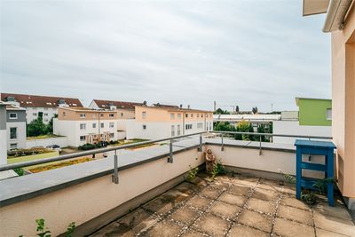 BLICK VOM BALKON!