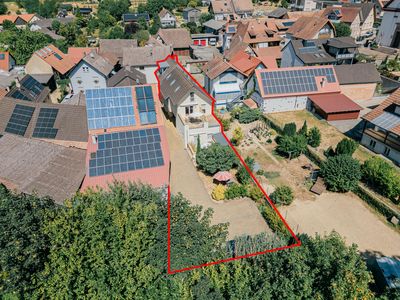 Grundstücksansicht Vogelperspektive