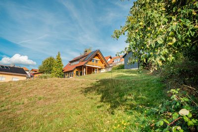 Hausblick Garten