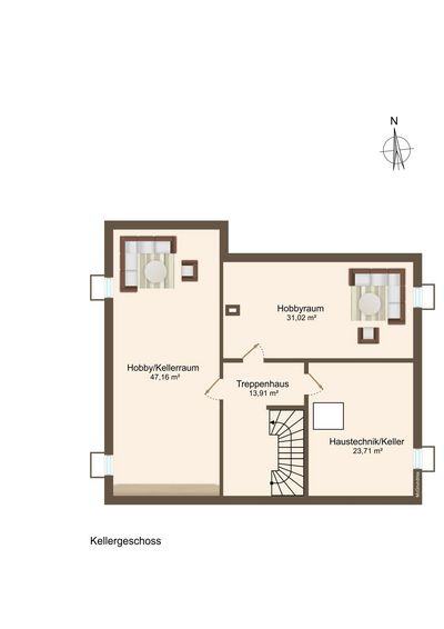 Grundriss Kellergeschoss