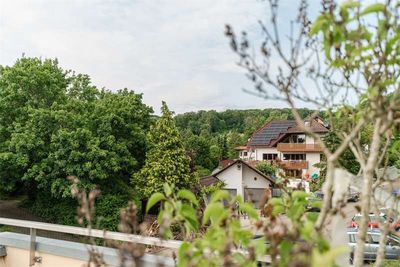 BLICK VON DER TERRASSE!