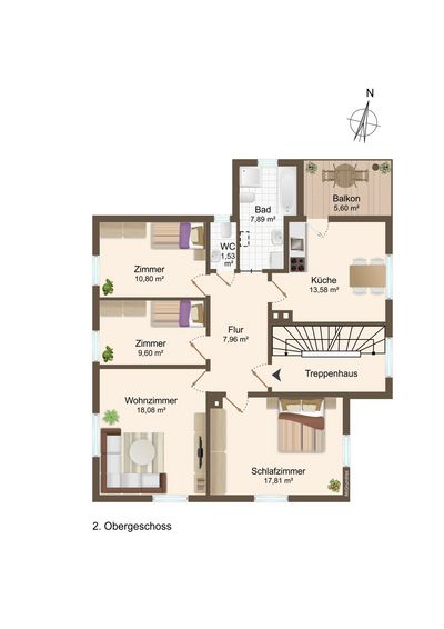 GRUNDRISS OBERGESCHOSS