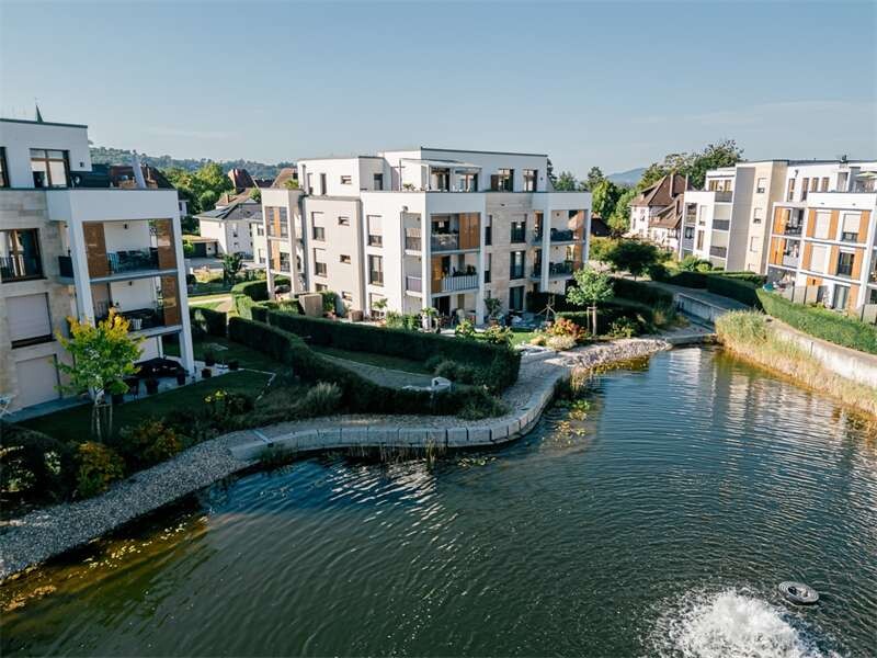 BLICK VON DER TERRASSE!