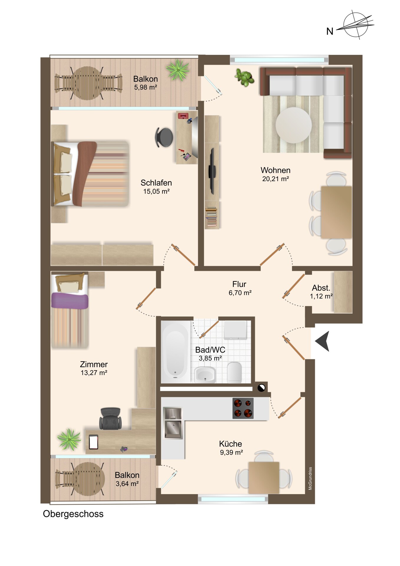 Grundrissplan
