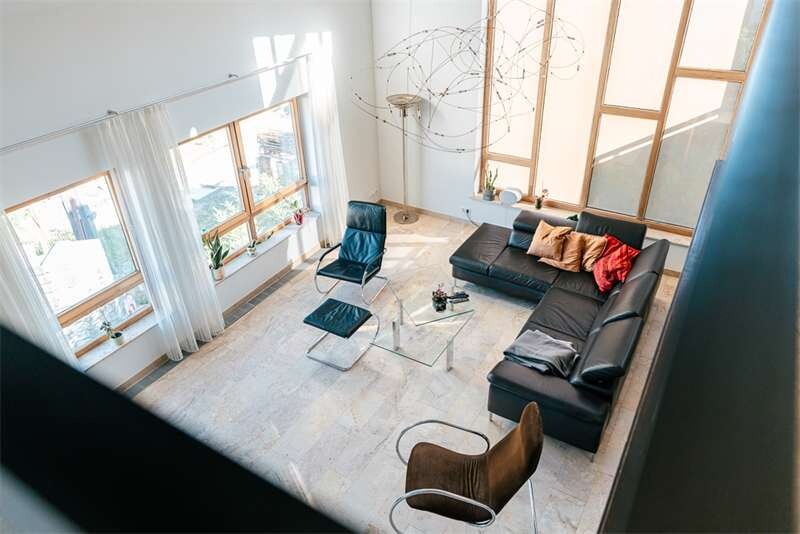 BLICK VON DER GALERIE!